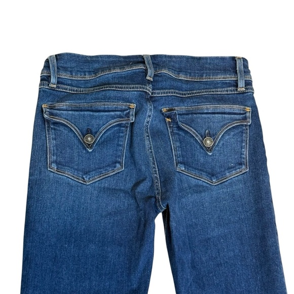 Hudson Collin Midrise Skinny Jeans Size 28 Flap Pockets Stretch Casual Designer - Picture 5 of 11